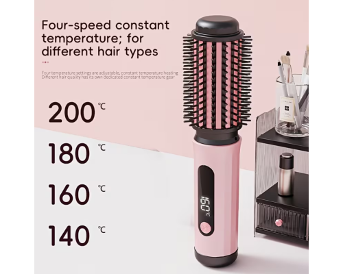 Плойка Fluffy Comb 38 мм з гребінцем