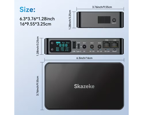 Джерело резервного живлення Portable Mini UPS