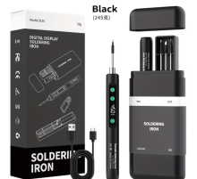 Мініатюрний бездротовий паяльник USB-C з OLED-екраном