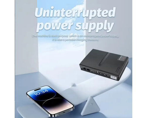 Джерело безперебійного живлення для роутера і камер Mini UPS 18W