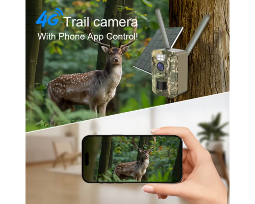 Камера спостереження за дикою природою 4G Solar Camera