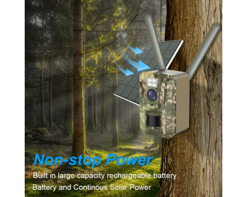 Камера спостереження за дикою природою 4G Solar Camera