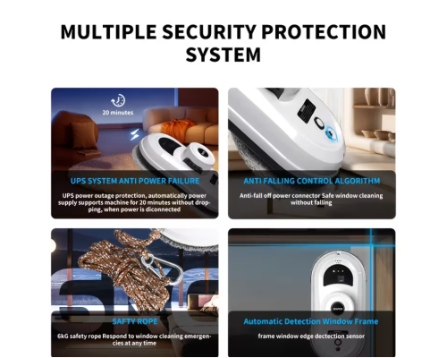 Розумний робот для миття вікон WEAPPER