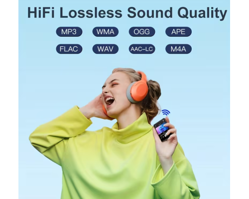 Портативний MP3-плеєр з карткою пам'яті на 64 ГБ