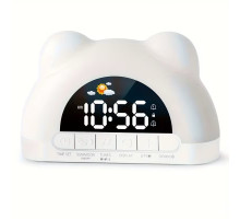 Будильник-нічник у формі ведмедика SMOUPING