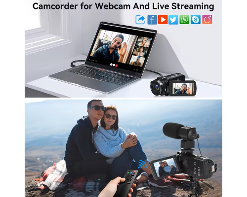 Цифрова 8K WiFi відеокамера