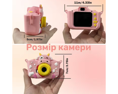 Дитяча камера 1080P «Корівка» з захисним чохлом 32 ГБ