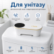 Сенсорний автоматичний змив для ванної кімнати з акумулятором