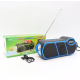 Радіоприймач 3-в-1 GD-LITE-11 з Bluetooth LED ліхтарем FM/SW/AM радіо MP3 TF та USB зарядкою