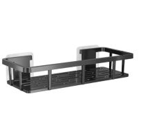 Пластикова настінна полиця для ванної