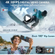 Цифрова камера 4K 48 МП з автофокусом та поворотним екраном 180°