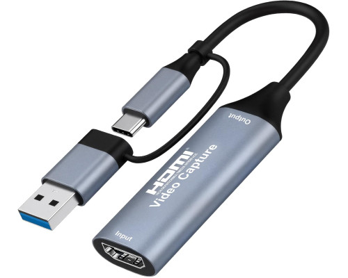 Карта відеозахоплення 4K HDMI на USB C 3.0