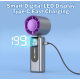 Портативний міні-вентилятор з USB зарядкою та акумулятором 1800mAh